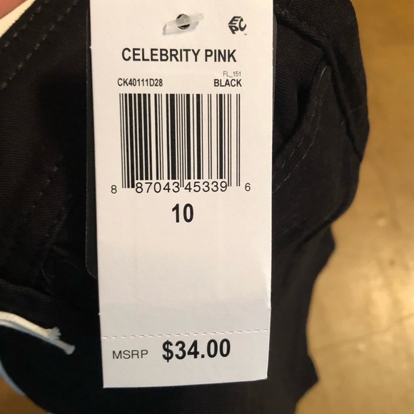 Celebrity Pink Skimmer Shorts Size 10 NWT - Picture 4 of 4